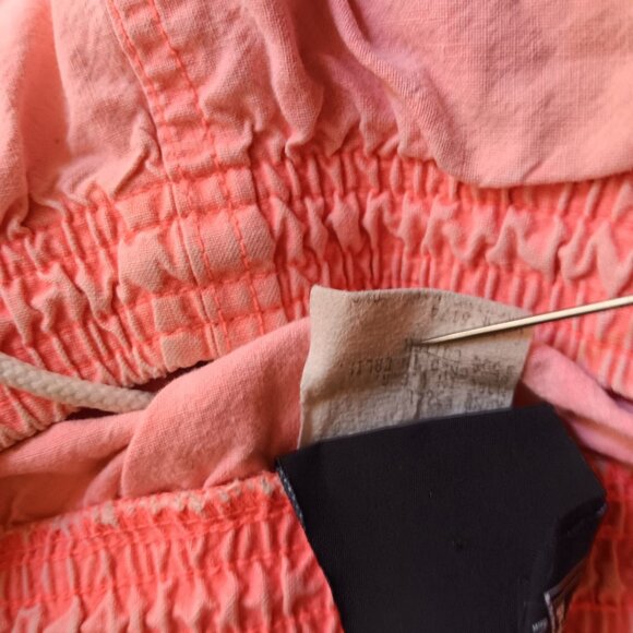 Boys 7 Shorts Vintage Morey Boogie Board Swim Pink Side Logo 1980's Surfer USA - Picture 5 of 7